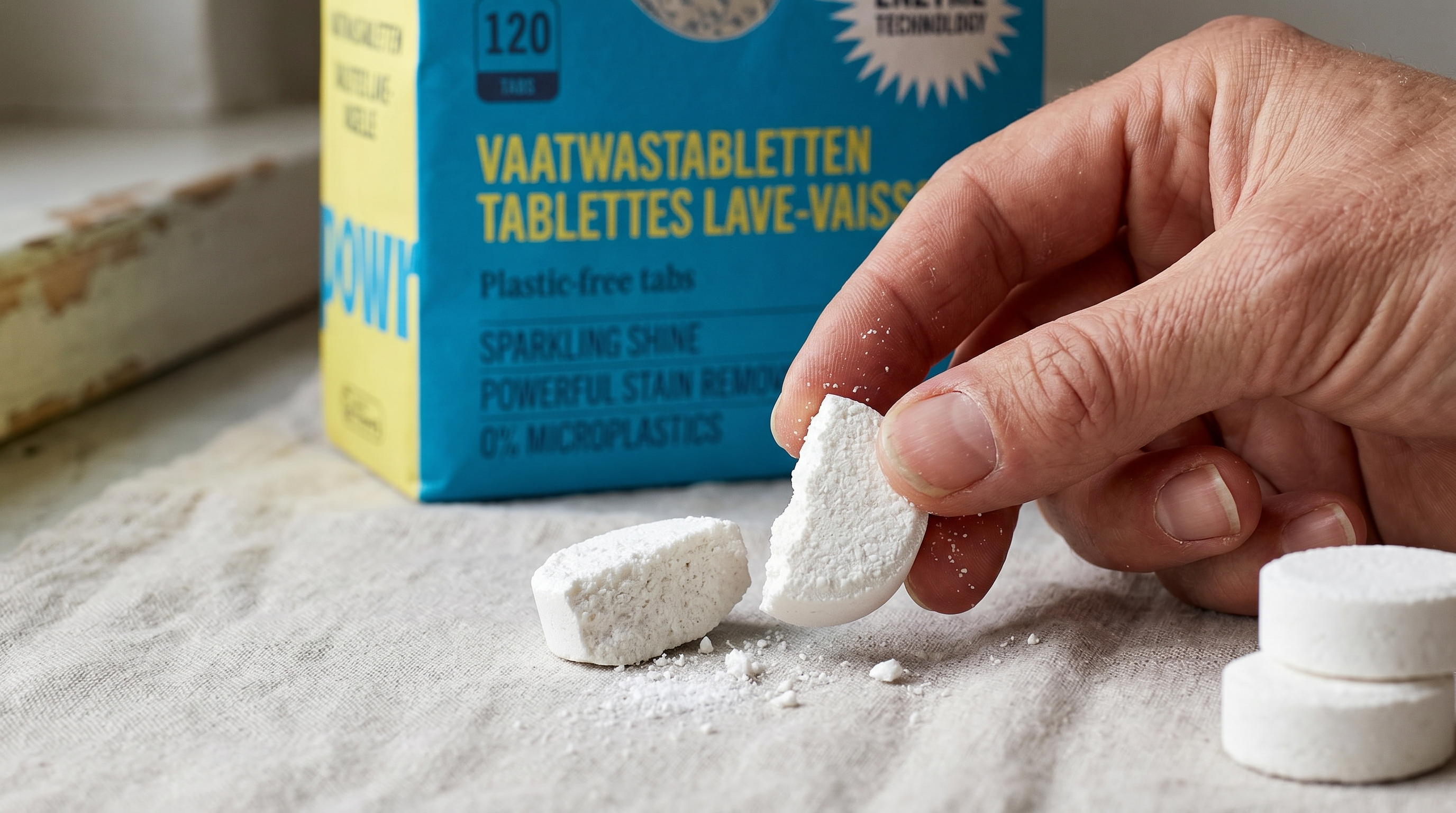 Vaatwasstrips of tabletten: wat wast beter af?