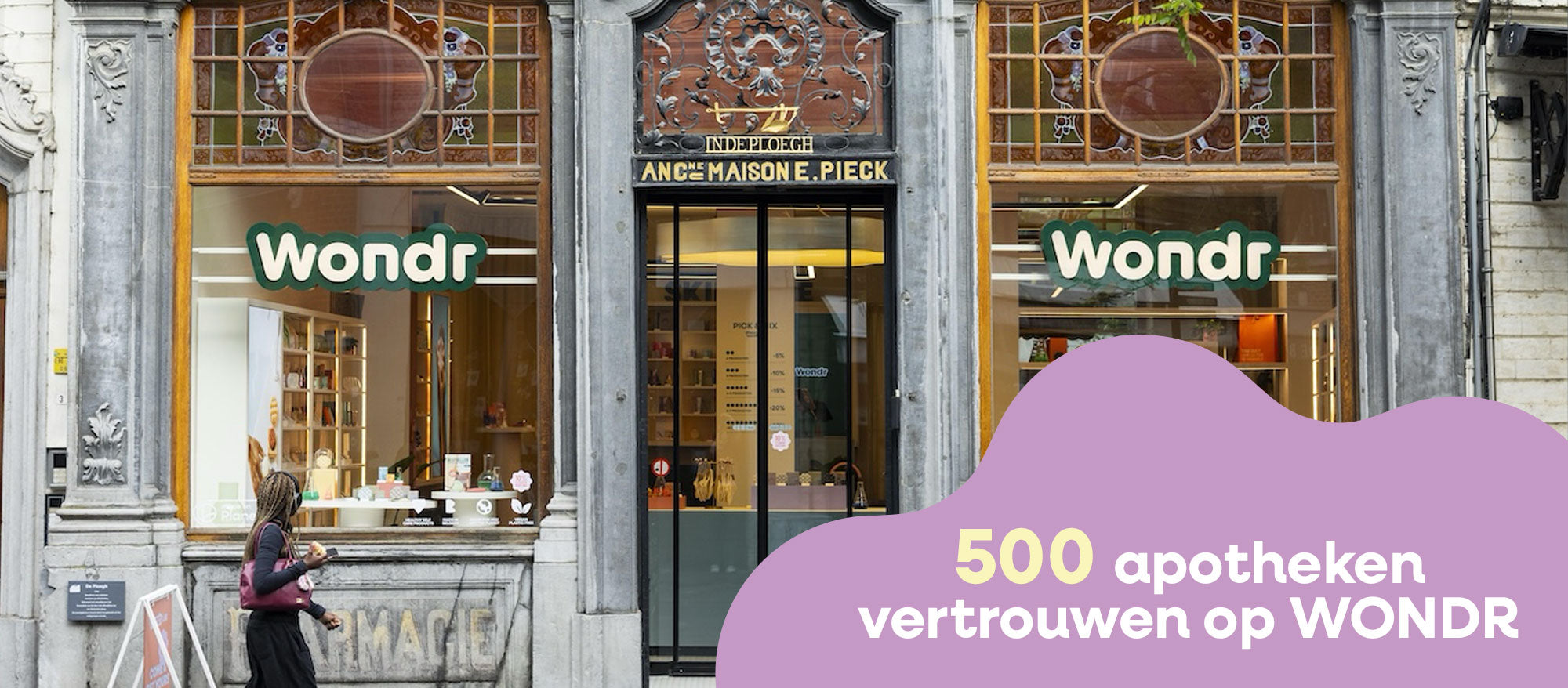 500 apotheken vertrouwen op WONDR voor skincare
