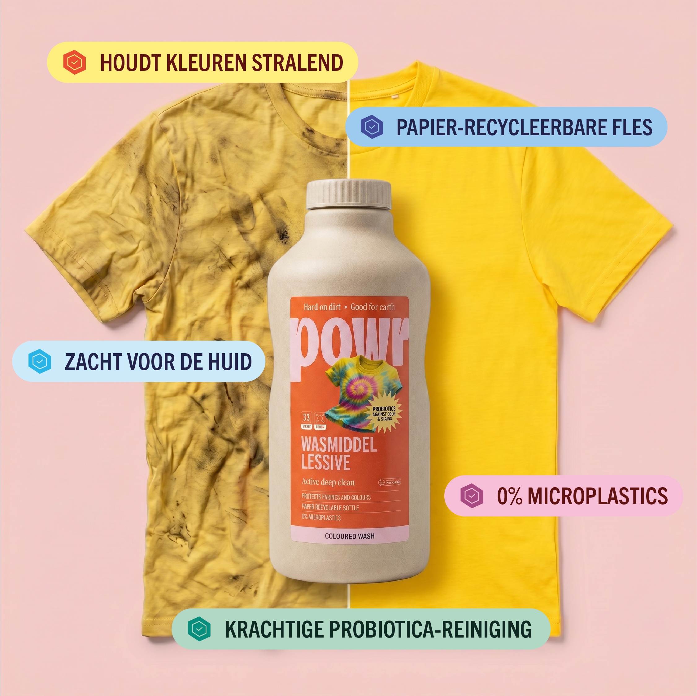 POWR Liquid voor gekleurde was