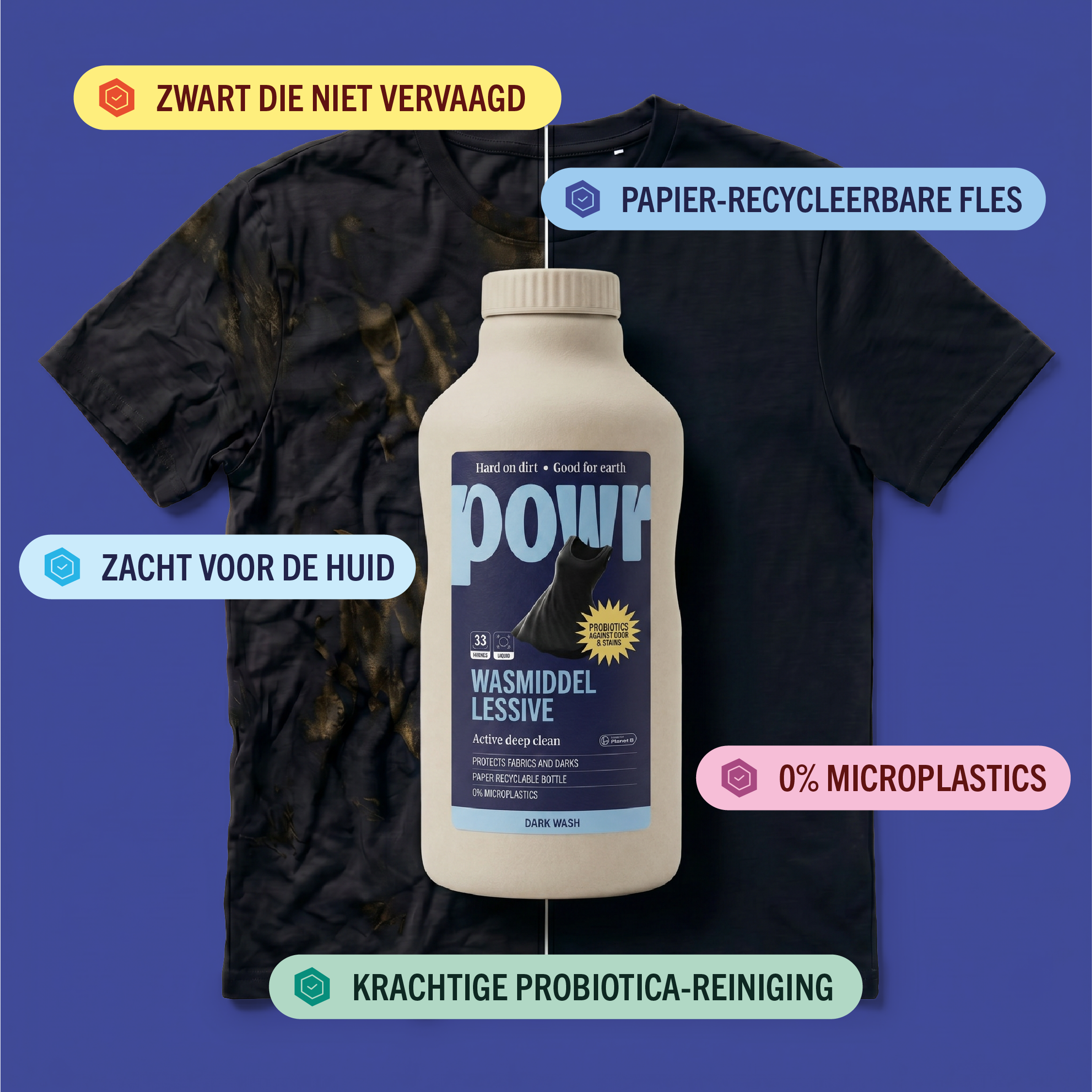 POWR Liquid voor donkere was