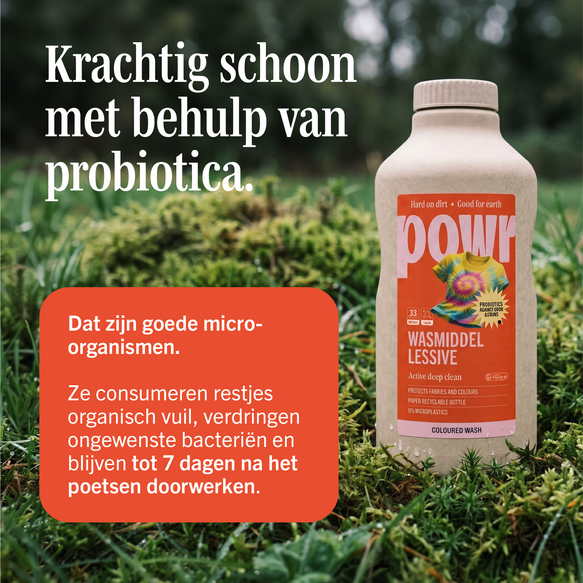 POWR Liquid voor gekleurde was
