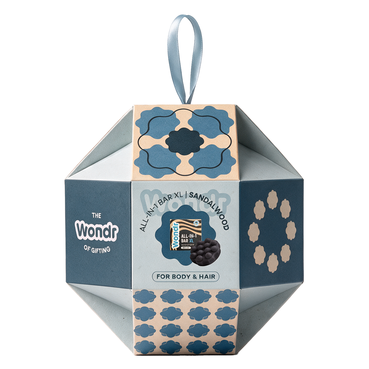 ONTDEK KERSTBAL SANDALWOOD