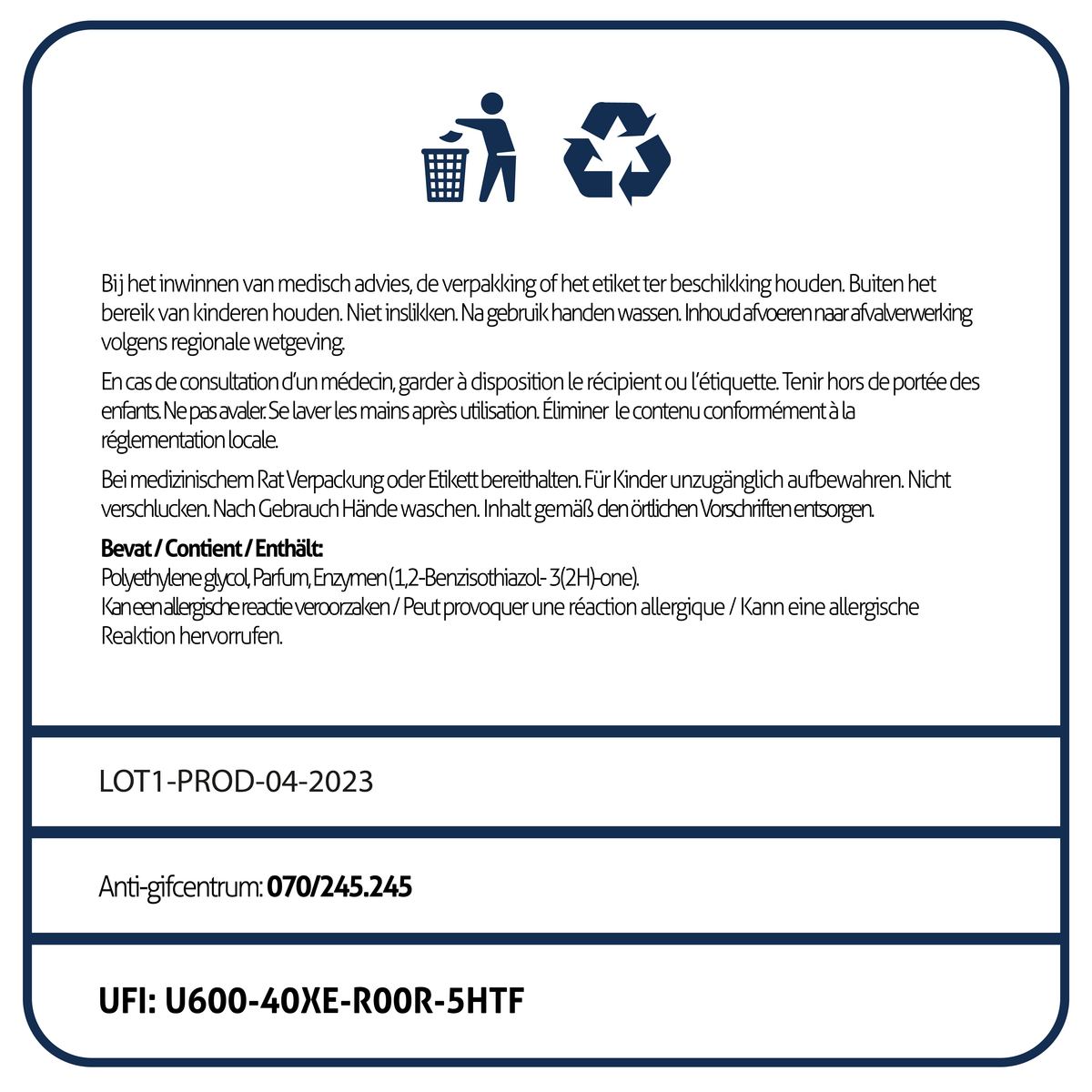 Jaarvoorraad - geurparels