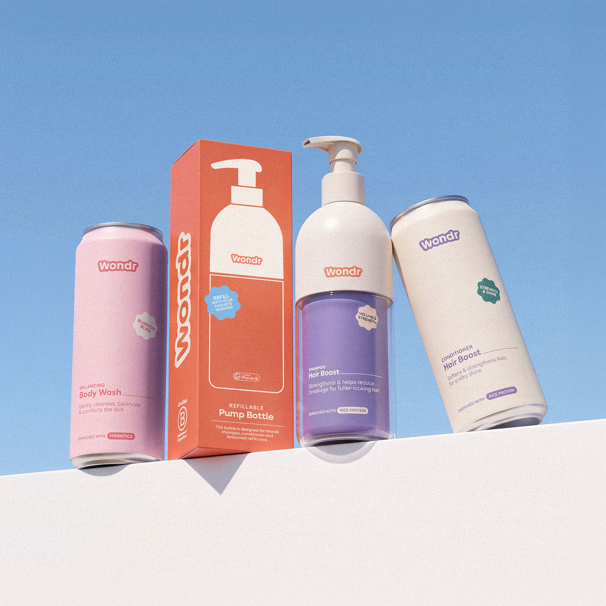 Liquids Full Routine | 3 liquids + 3 flacons-pompes