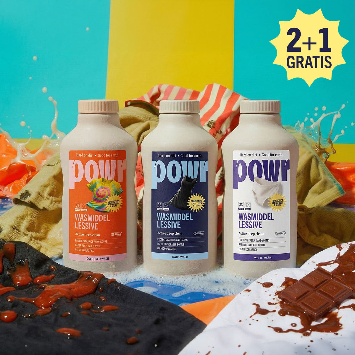Stel je 2+1 pakket samen