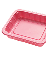 Eten opwarmen in een plastic potje
