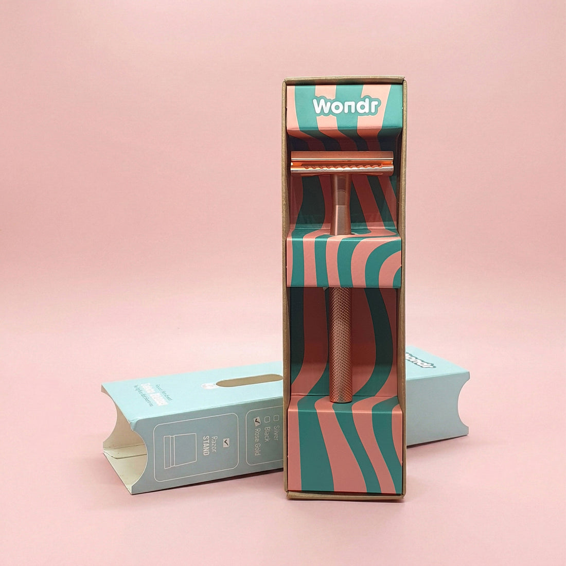 Safety Razor + Holder + Blades | 3 colors
